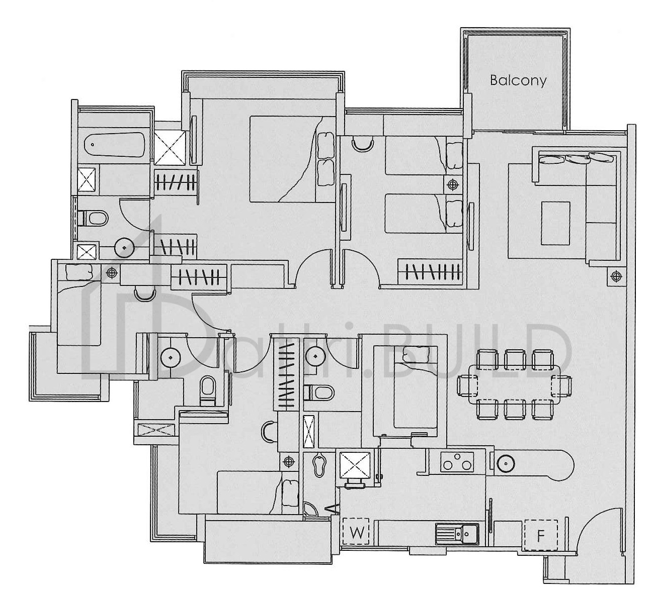 KOVAN MELODY D2(b1) floorplan (watermarked)