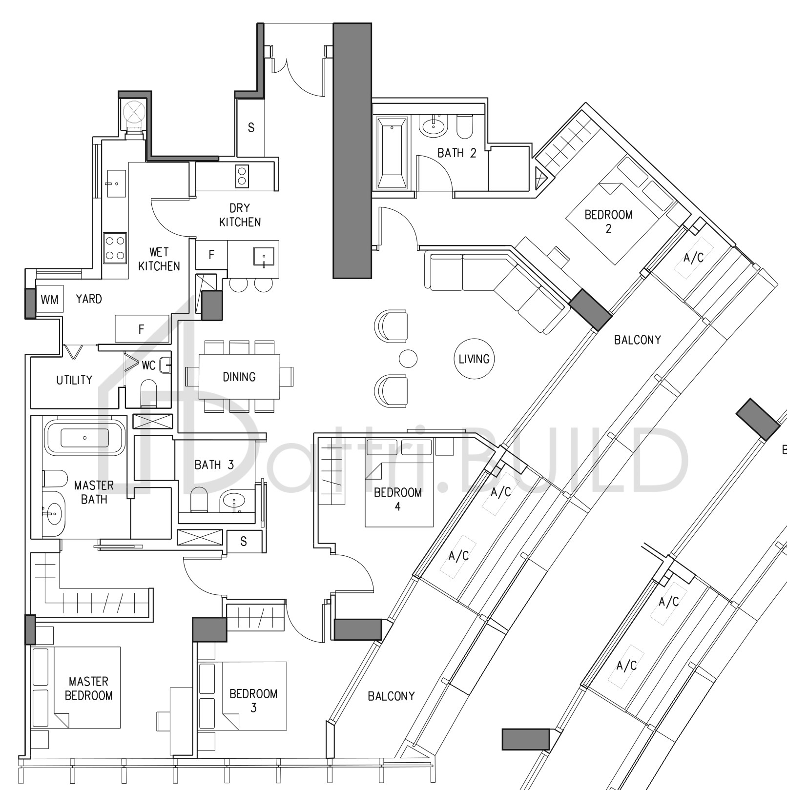 DUO RESIDENCES G2 floorplan (watermarked)