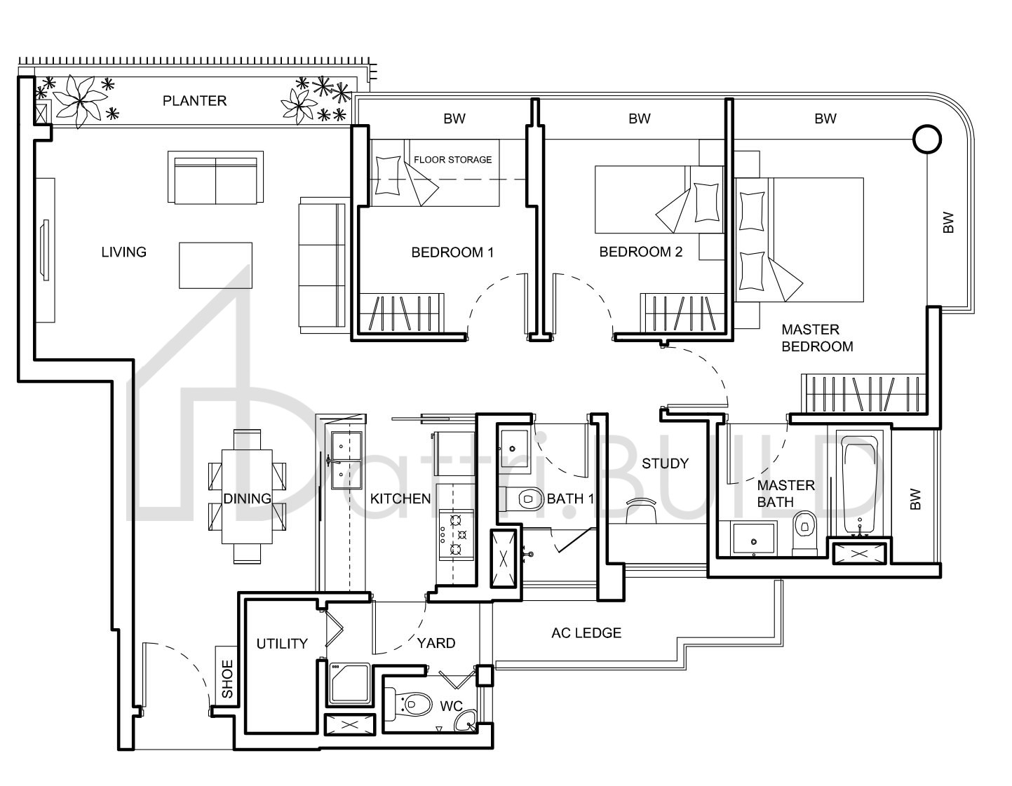 NV RESIDENCES C2b floorplan (watermarked)
