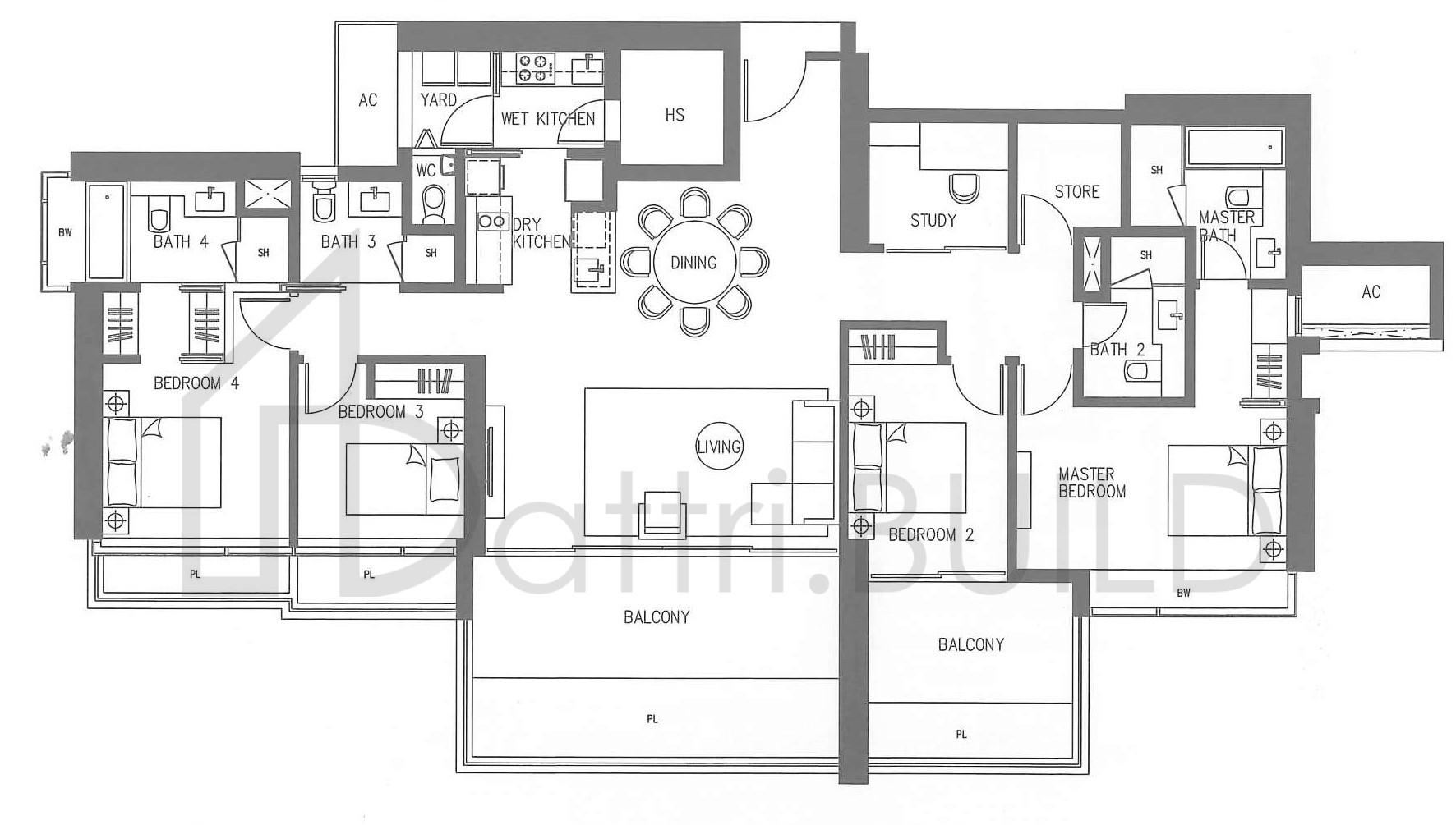 CONCOURSE SKYLINE D1-e floorplan (watermarked)