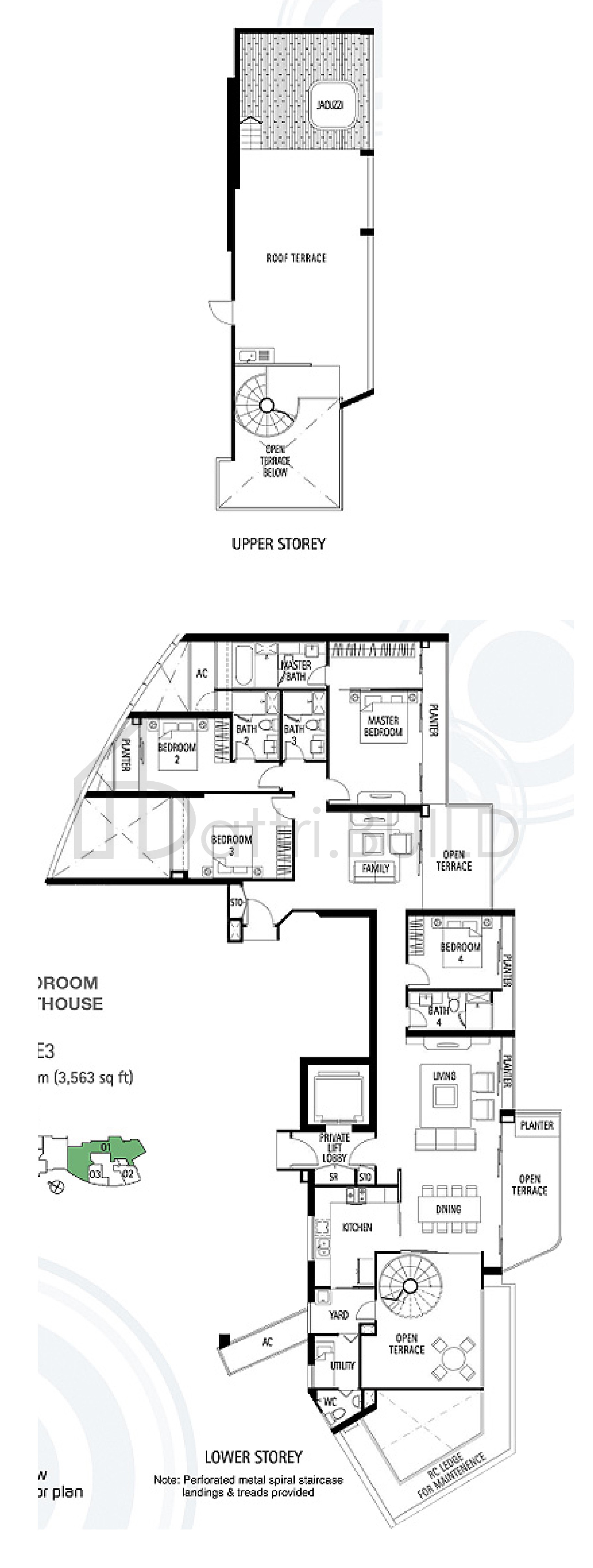 TRIBECA E3 floorplan (watermarked)