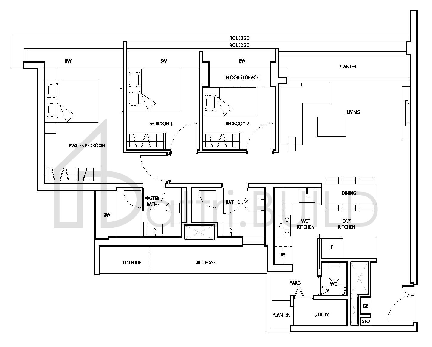 D'NEST C3a,C3a-1,C3a-2,C3a-3 floorplan (watermarked)