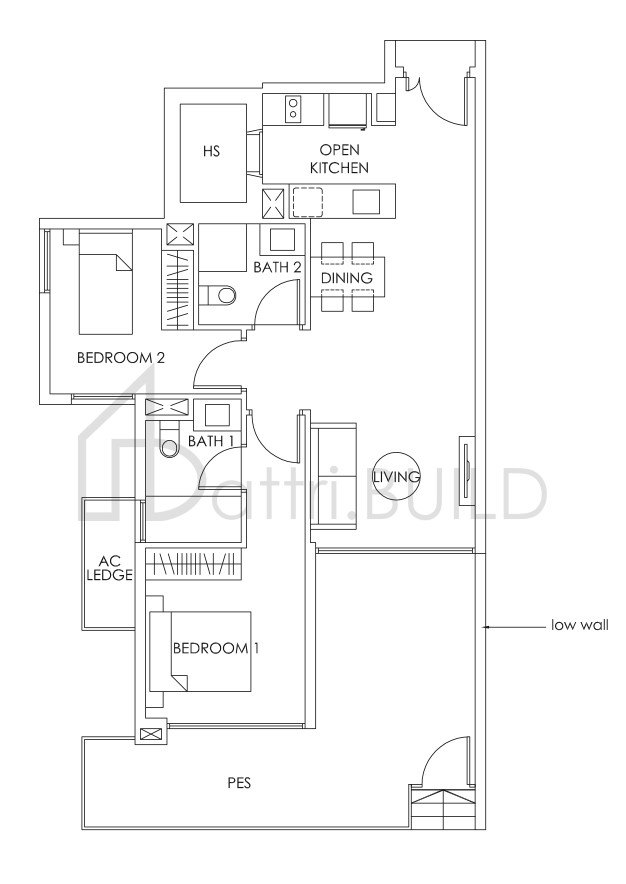 BEDOK RESIDENCES B8a (P) floorplan (watermarked)