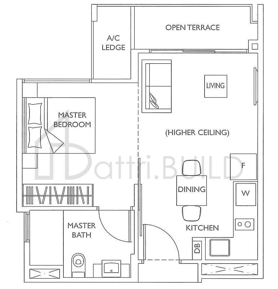 THE LUXURIE A1L floorplan (watermarked)