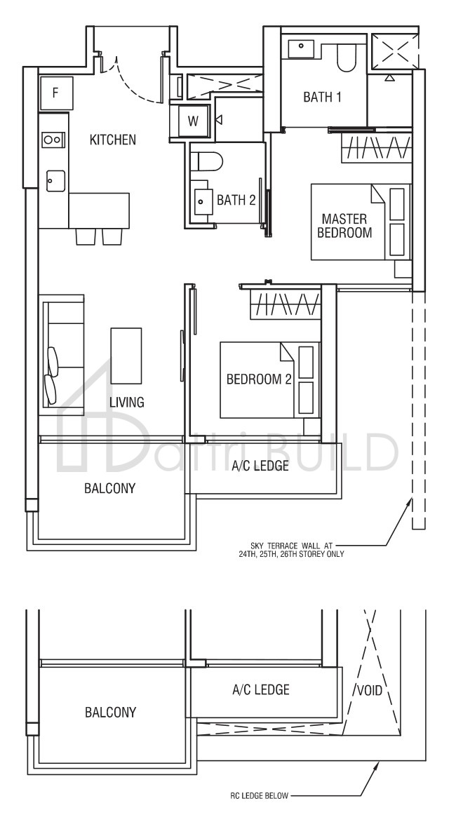 ALEX RESIDENCES B1c floorplan (watermarked)