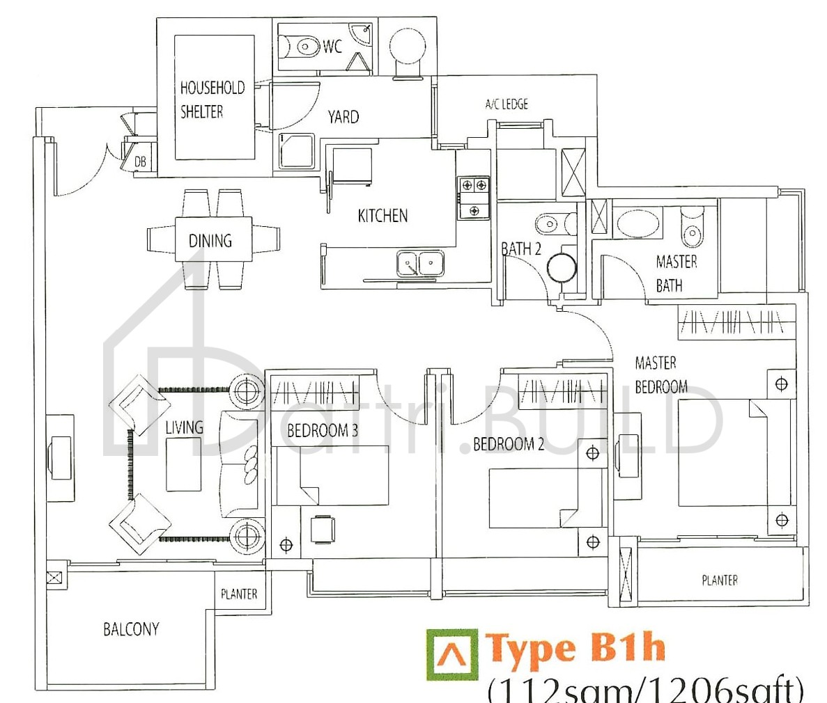 TANGERINE GROVE B1h floorplan (watermarked)