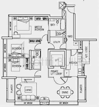 PARK INFINIA AT WEE NAM C1 floorplan (watermarked)