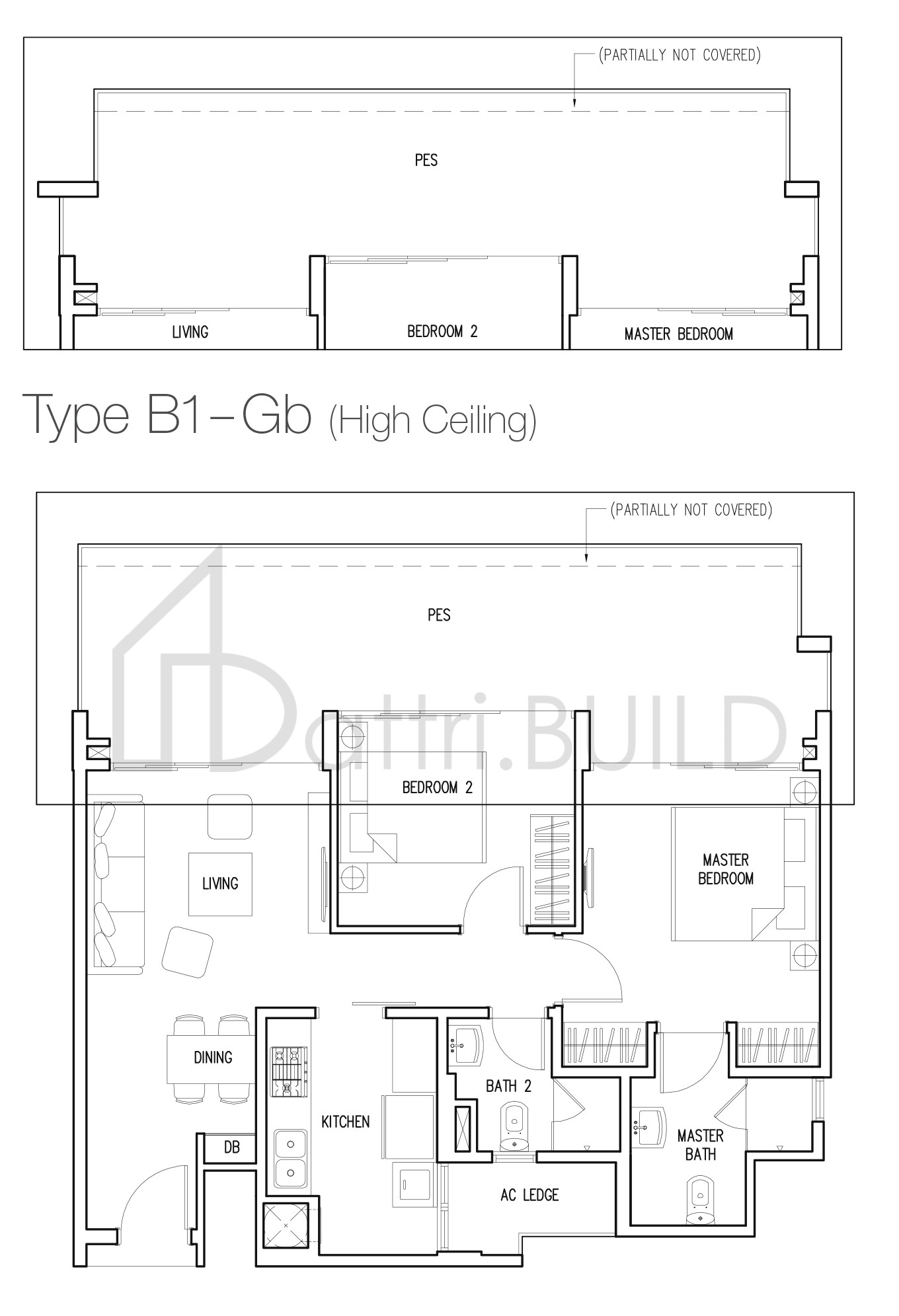 THE MILTONIA RESIDENCES B1-Gb floorplan (watermarked)