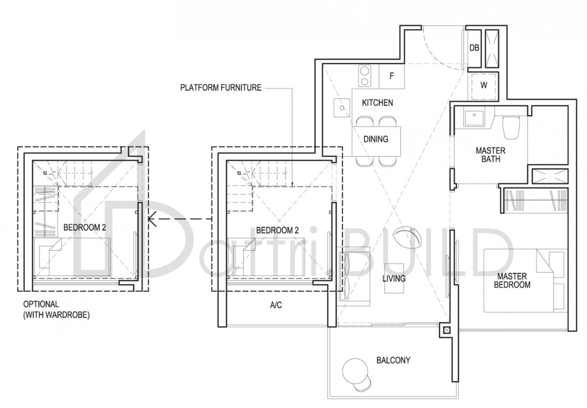 GRANDEUR PARK RESIDENCES 2c1-ph floorplan (watermarked)