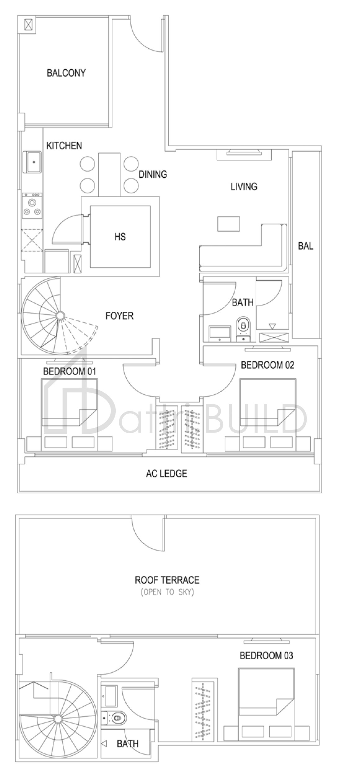 SHIRO C1 floorplan (watermarked)