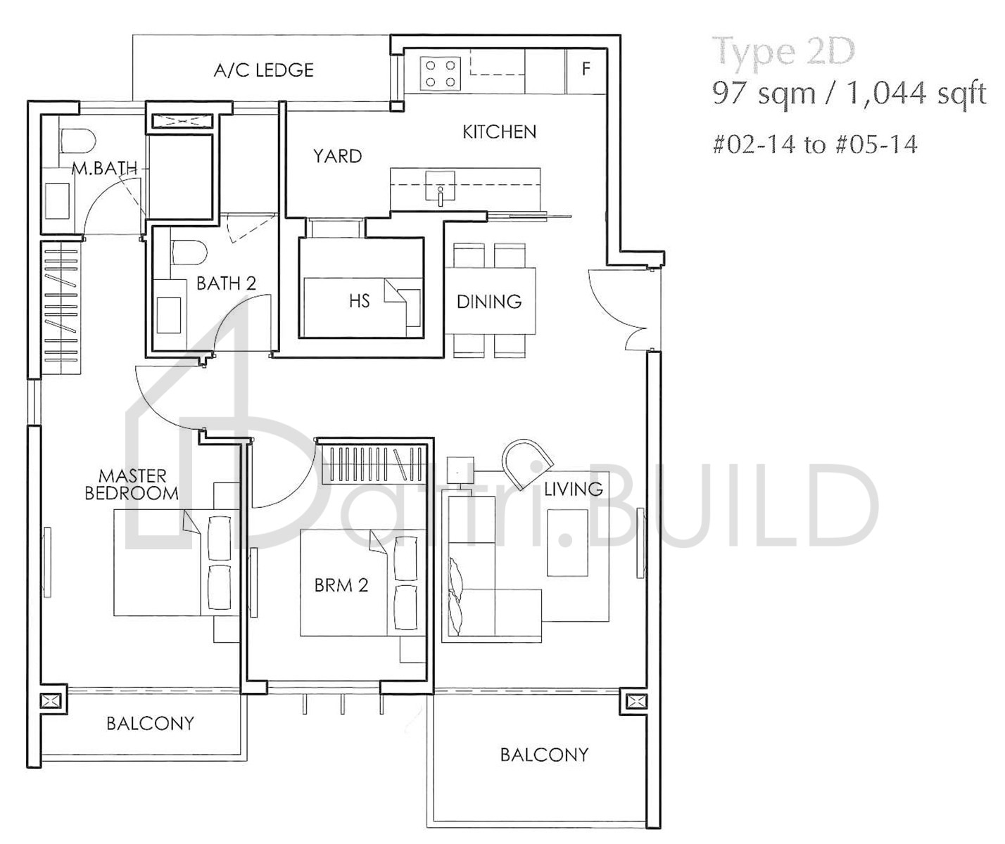 THE GLYNDEBOURNE 2D floorplan (watermarked)