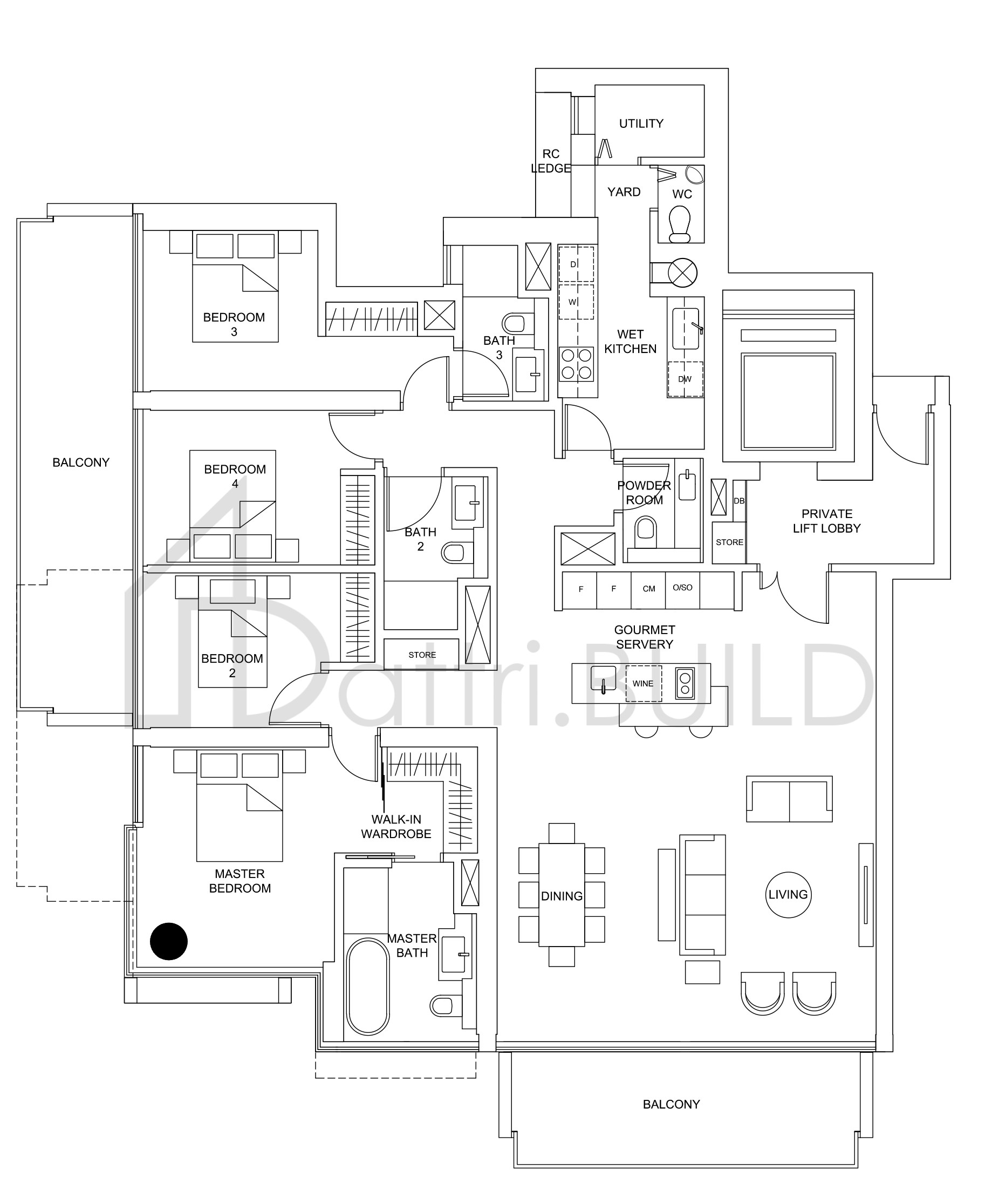 MARINA ONE RESIDENCES 4A floorplan (watermarked)