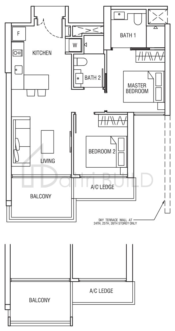 ALEX RESIDENCES B1b floorplan (watermarked)