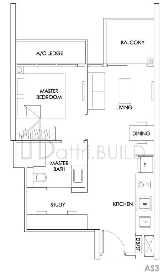 THE ALPS RESIDENCES AS3 floorplan (watermarked)