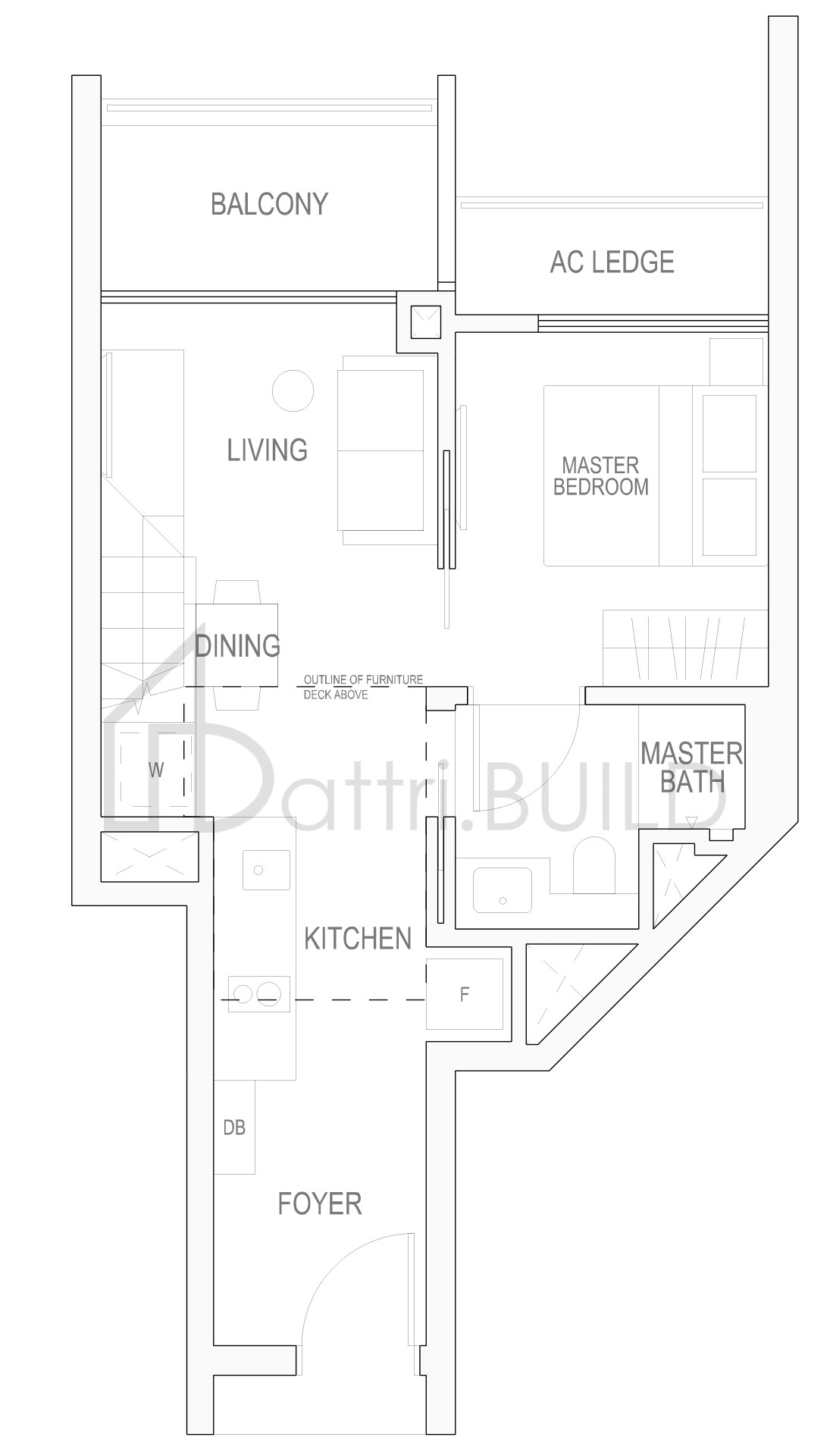 RIVERBANK @ FERNVALE AP LOFT floorplan (watermarked)