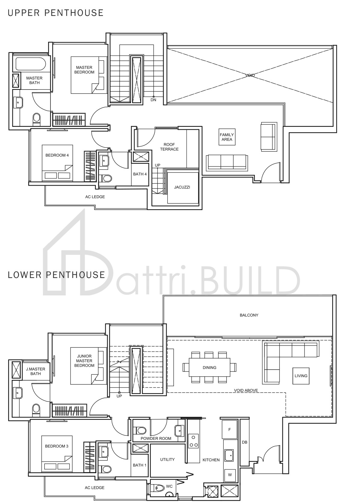 THE GLADES P1 floorplan (watermarked)