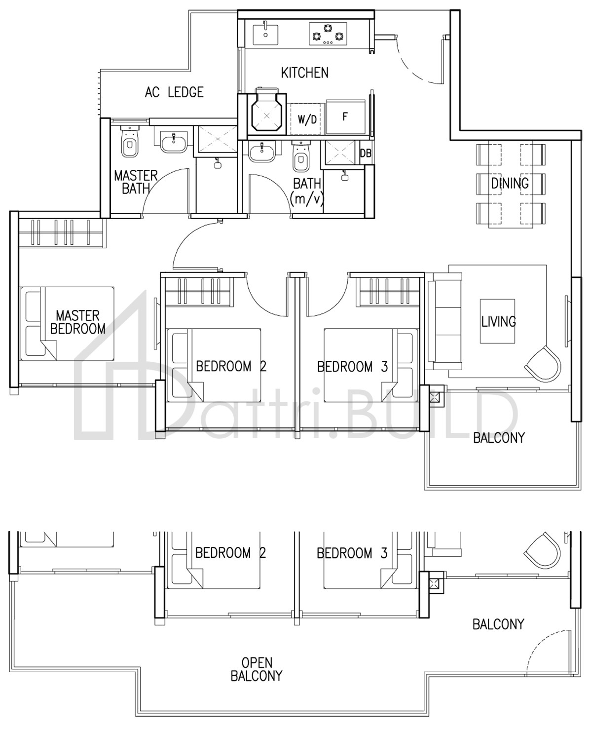 THE SKYWOODS 3 C5 P floorplan (watermarked)