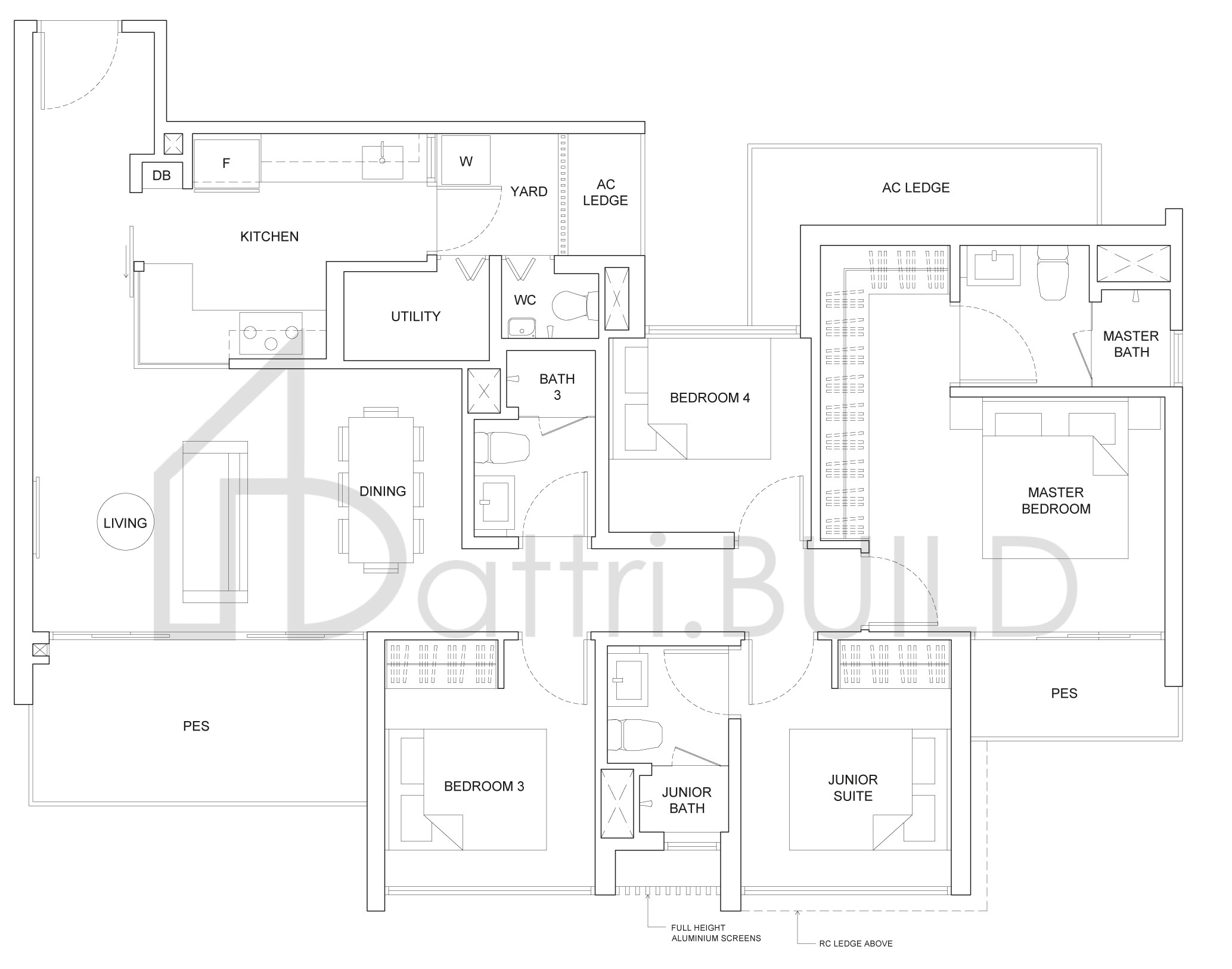 THE CRITERION C3P floorplan (watermarked)