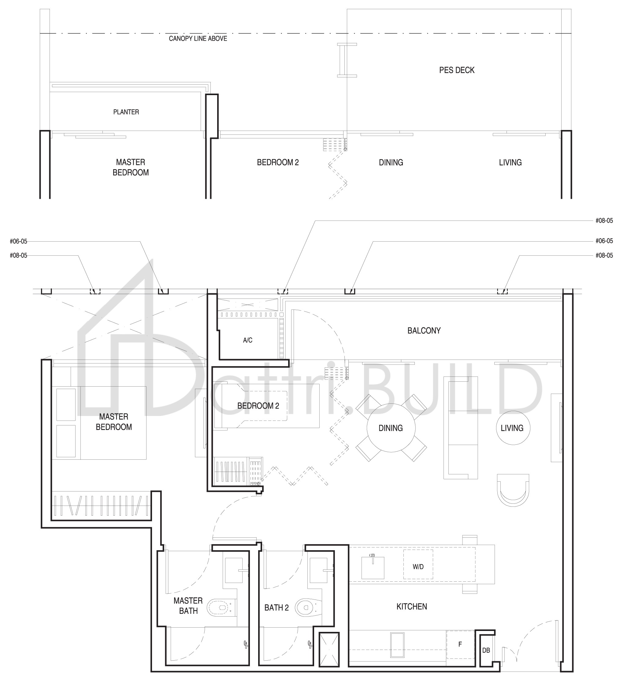 UP@ROBERTSON QUAY C2 (PES) floorplan (watermarked)