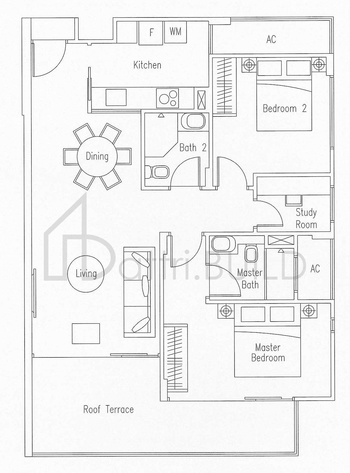 WATERSCAPE AT CAVENAGH PH5 floorplan (watermarked)