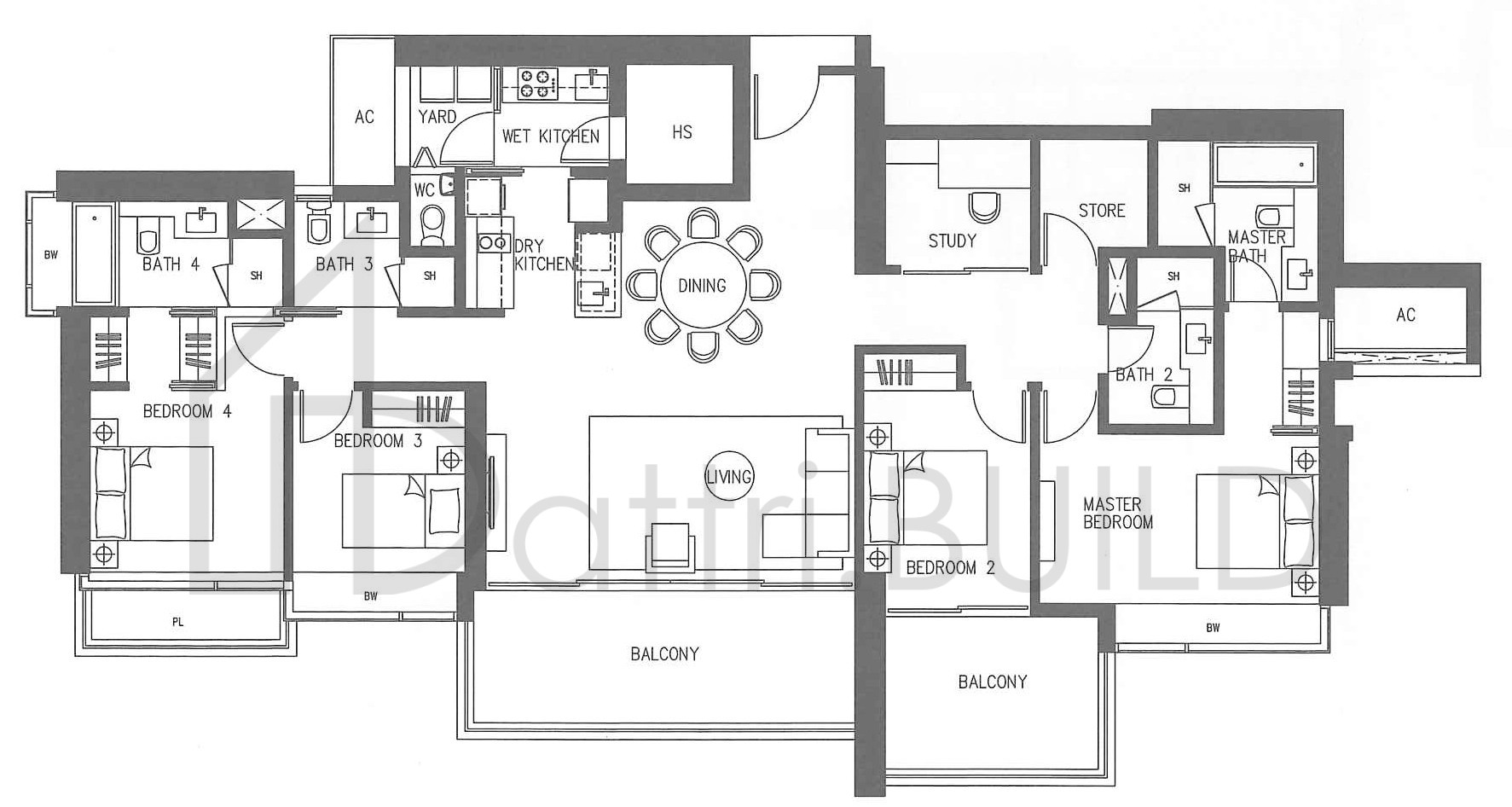 CONCOURSE SKYLINE D1-d floorplan (watermarked)