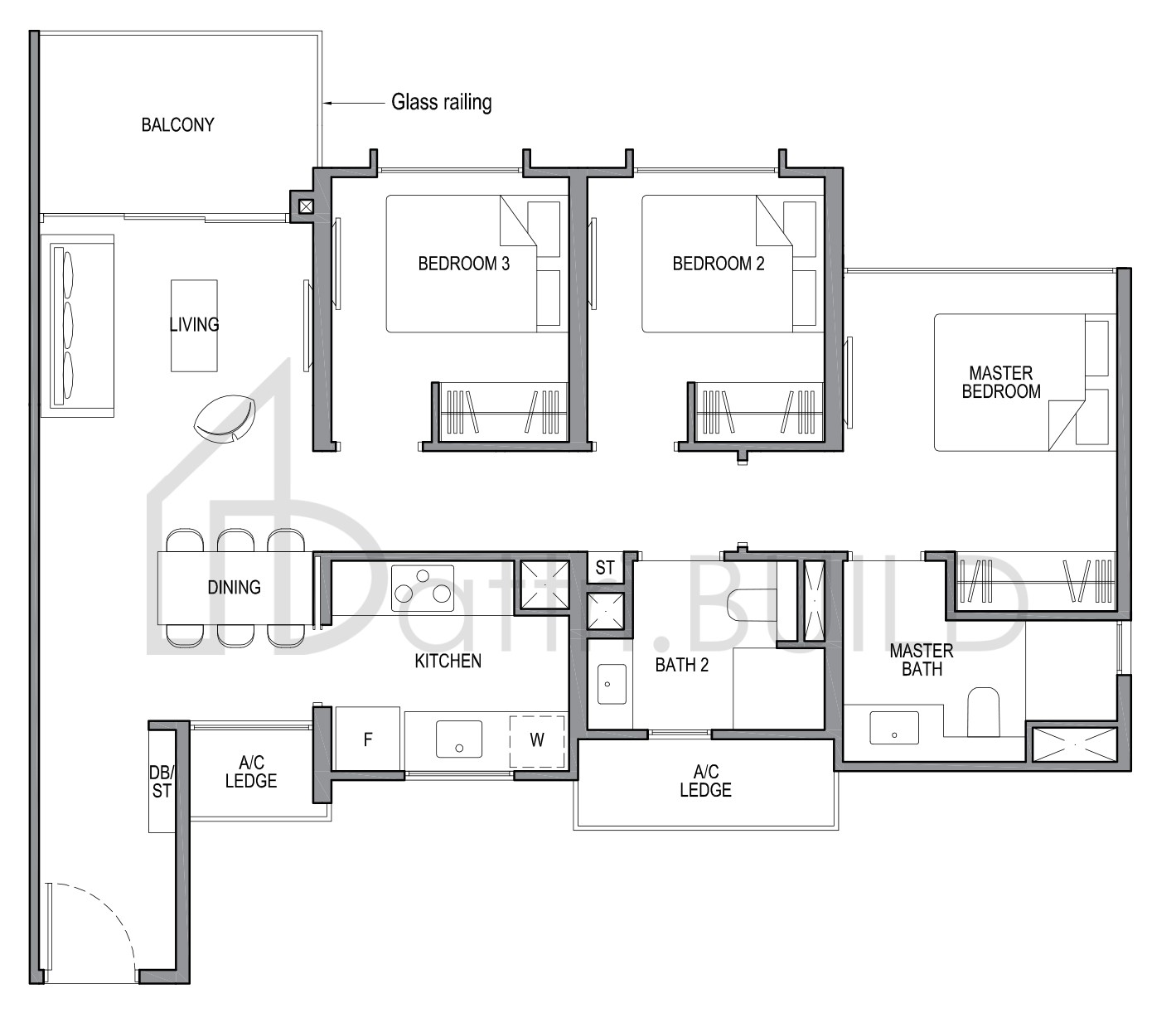 PARK COLONIAL 3C1a floorplan (watermarked)
