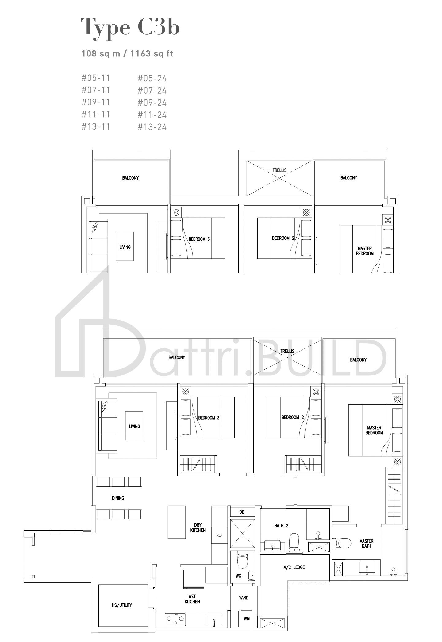 CITYLIFE@TAMPINES C3b floorplan (watermarked)