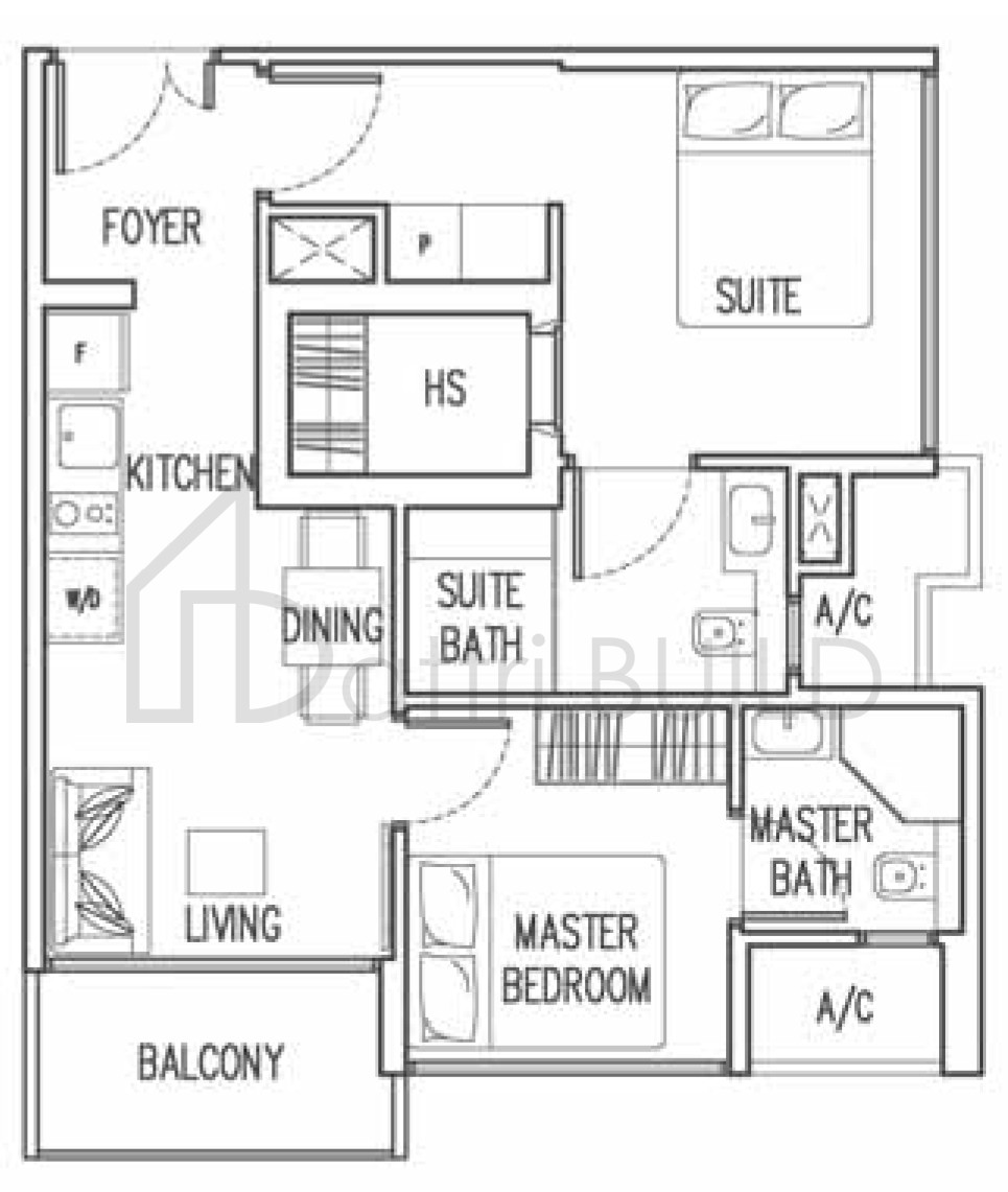 TRILIVE B2 floorplan (watermarked)