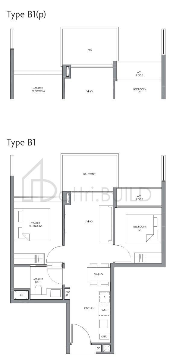 FOURTH AVENUE RESIDENCES B1 floorplan (watermarked)