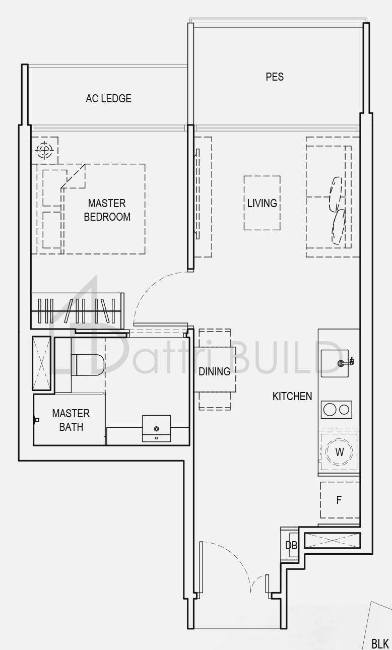 KANDIS RESIDENCE A2G floorplan (watermarked)