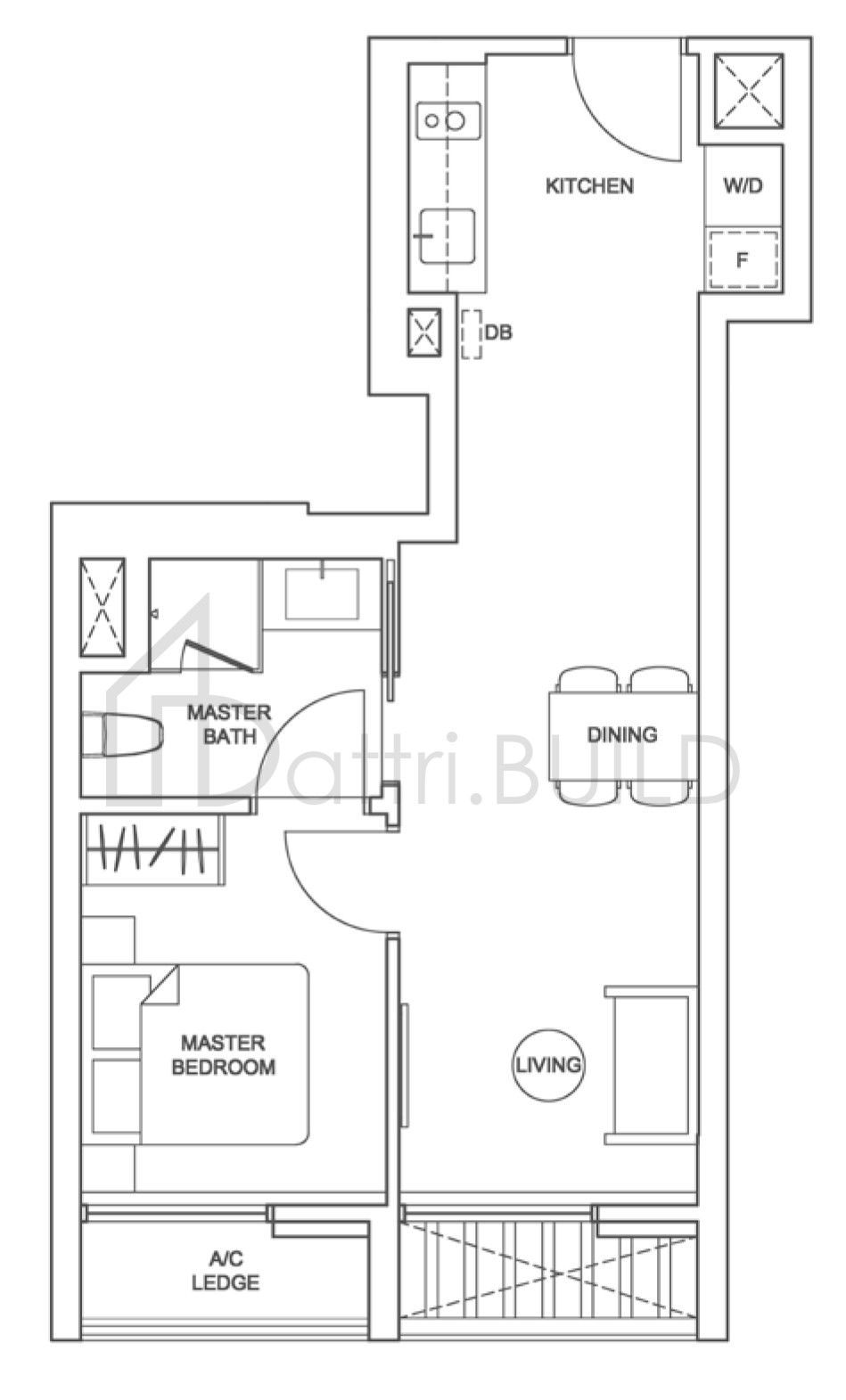 SIXTEEN35 RESIDENCES A2 floorplan (watermarked)
