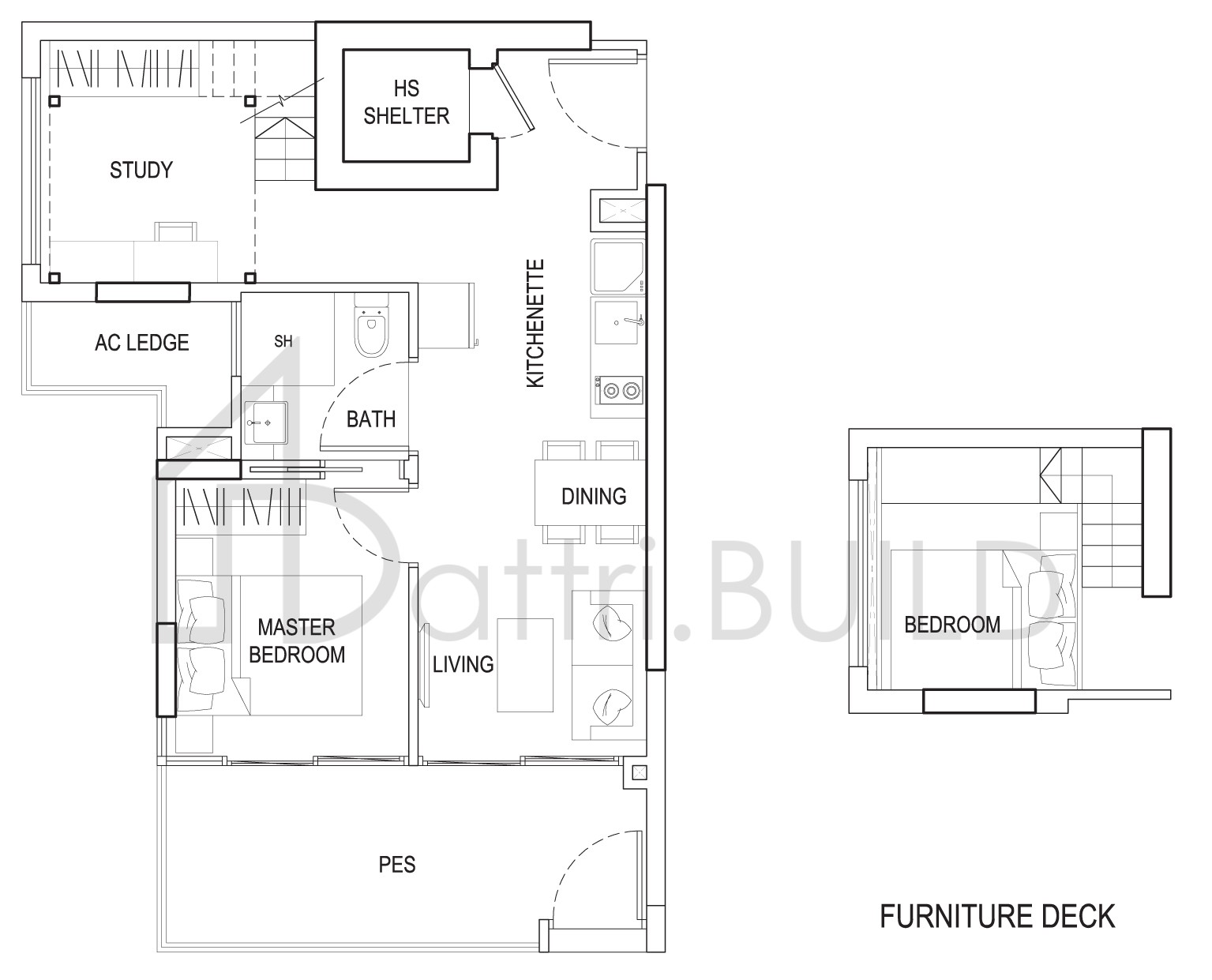 URBAN VISTA 12B2 floorplan (watermarked)