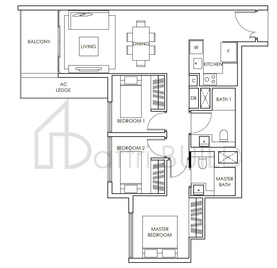 HIGHLINE RESIDENCES Cc2 floorplan (watermarked)