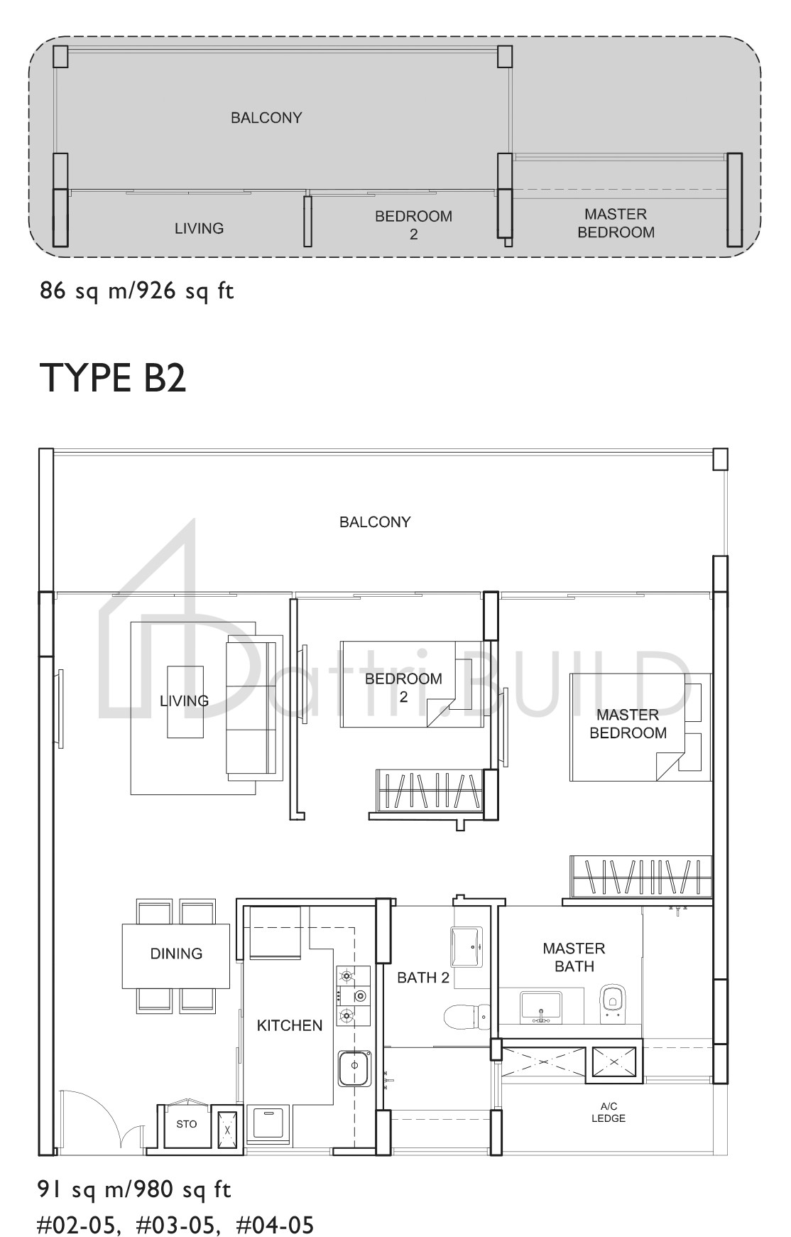 UBER 388 B2 floorplan (watermarked)