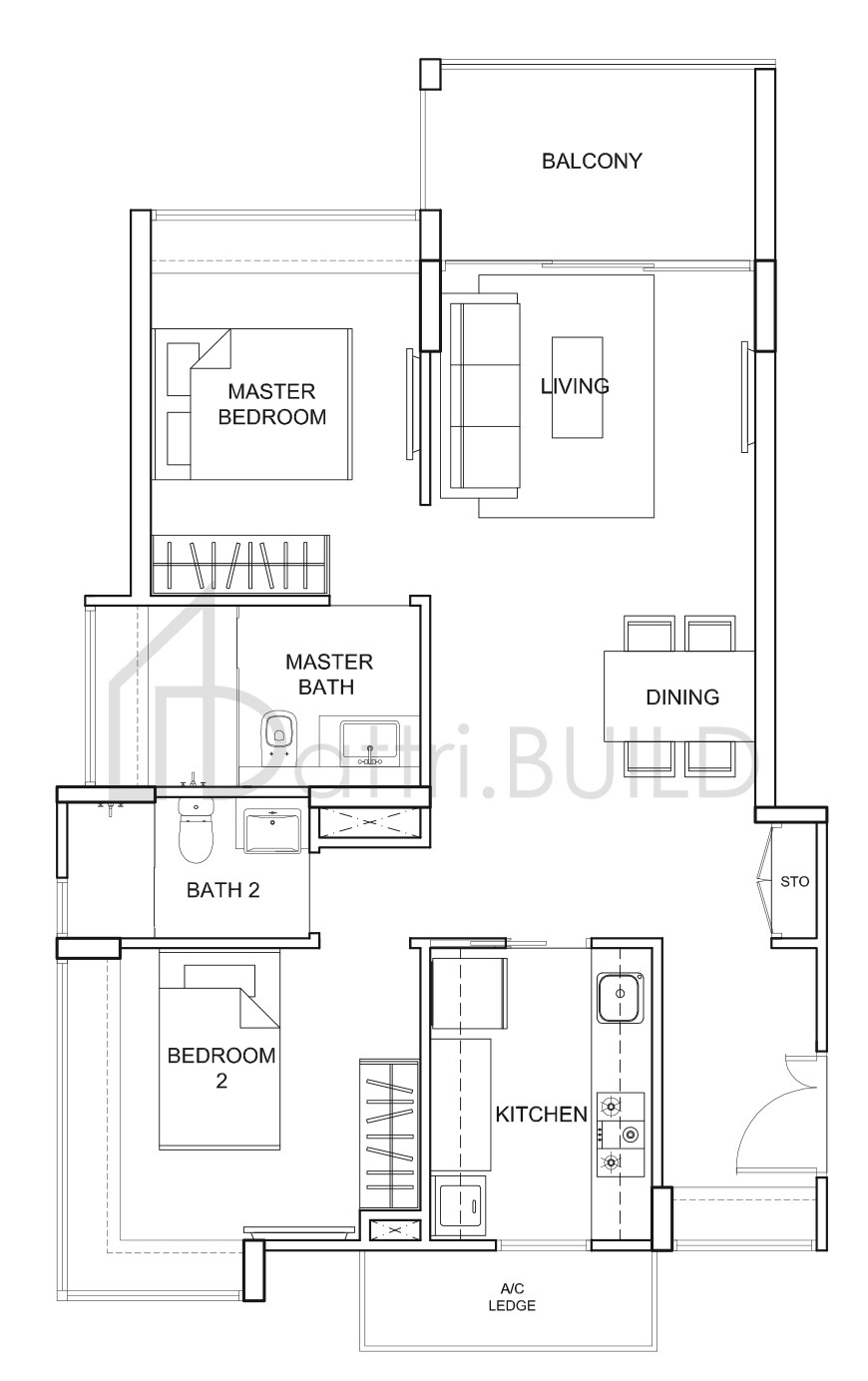 UBER 388 B4 floorplan (watermarked)