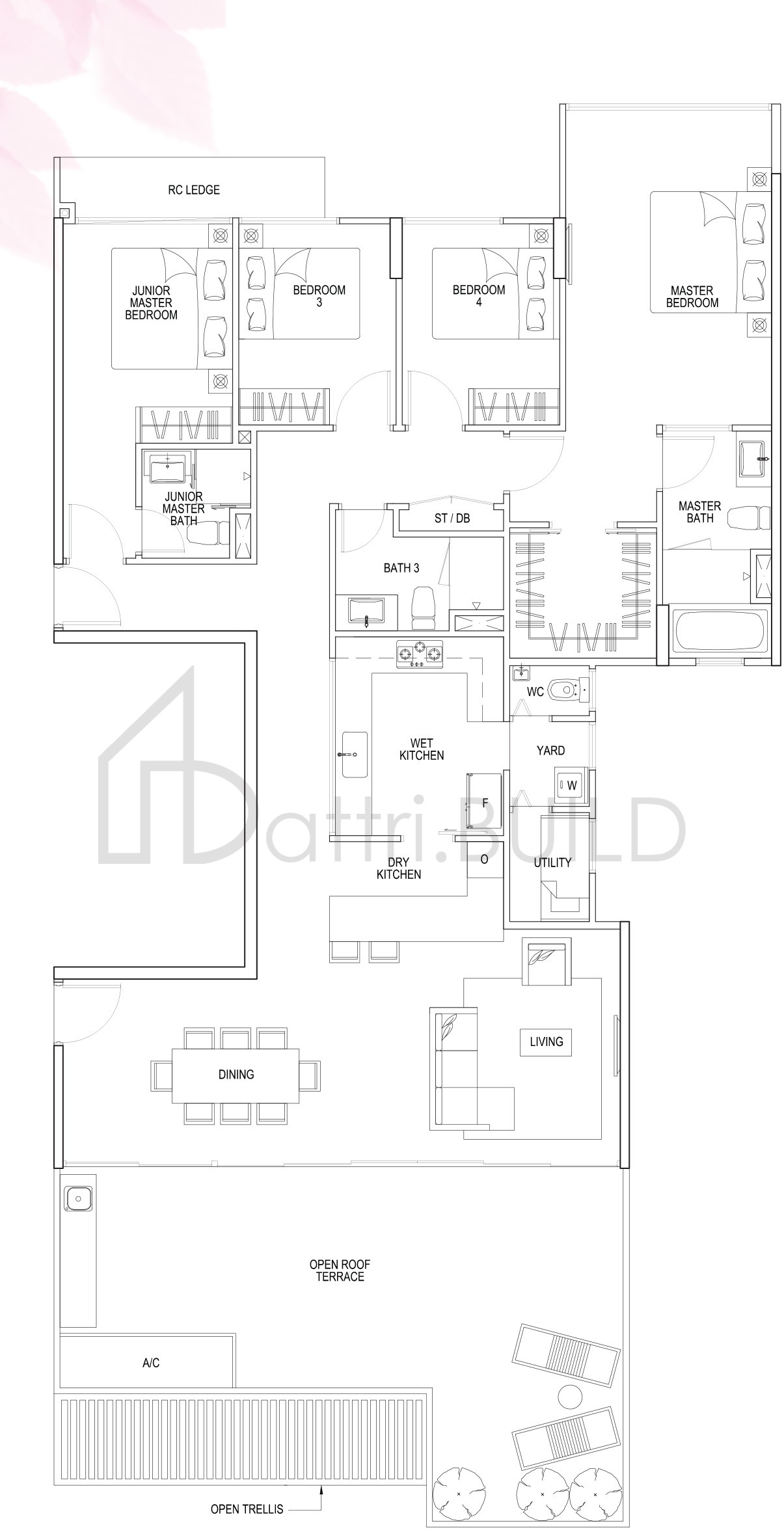THE RAINFOREST SS2 floorplan (watermarked)