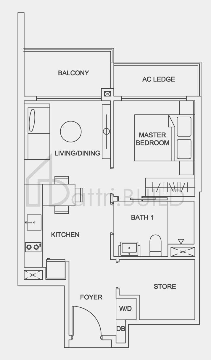 URBAN TREASURES 1B floorplan (watermarked)