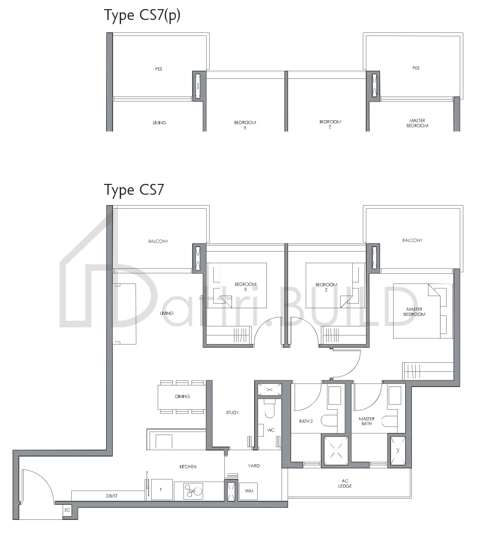 FOURTH AVENUE RESIDENCES CS7 floorplan (watermarked)