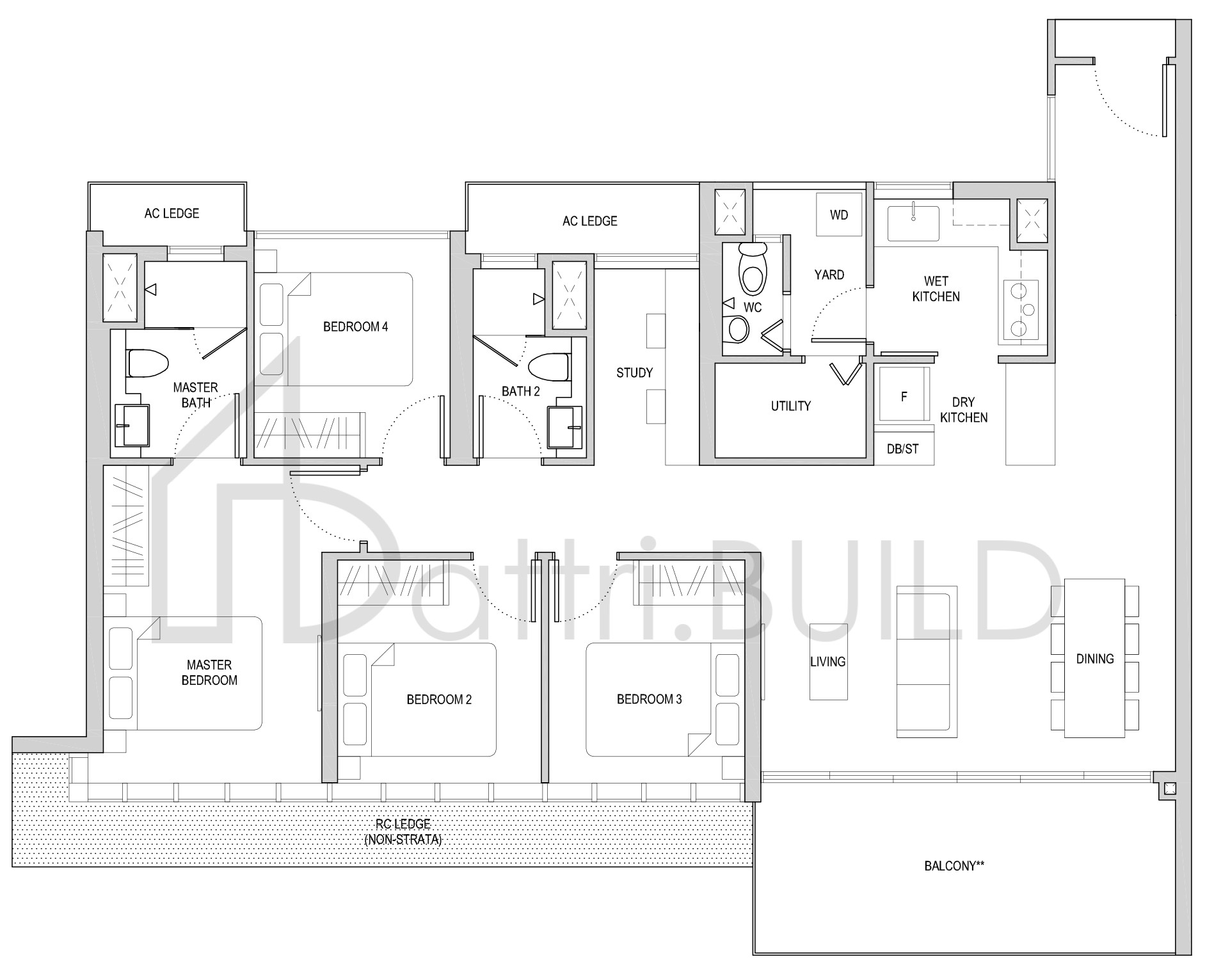 AFFINITY AT SERANGOON DS1(d) floorplan (watermarked)