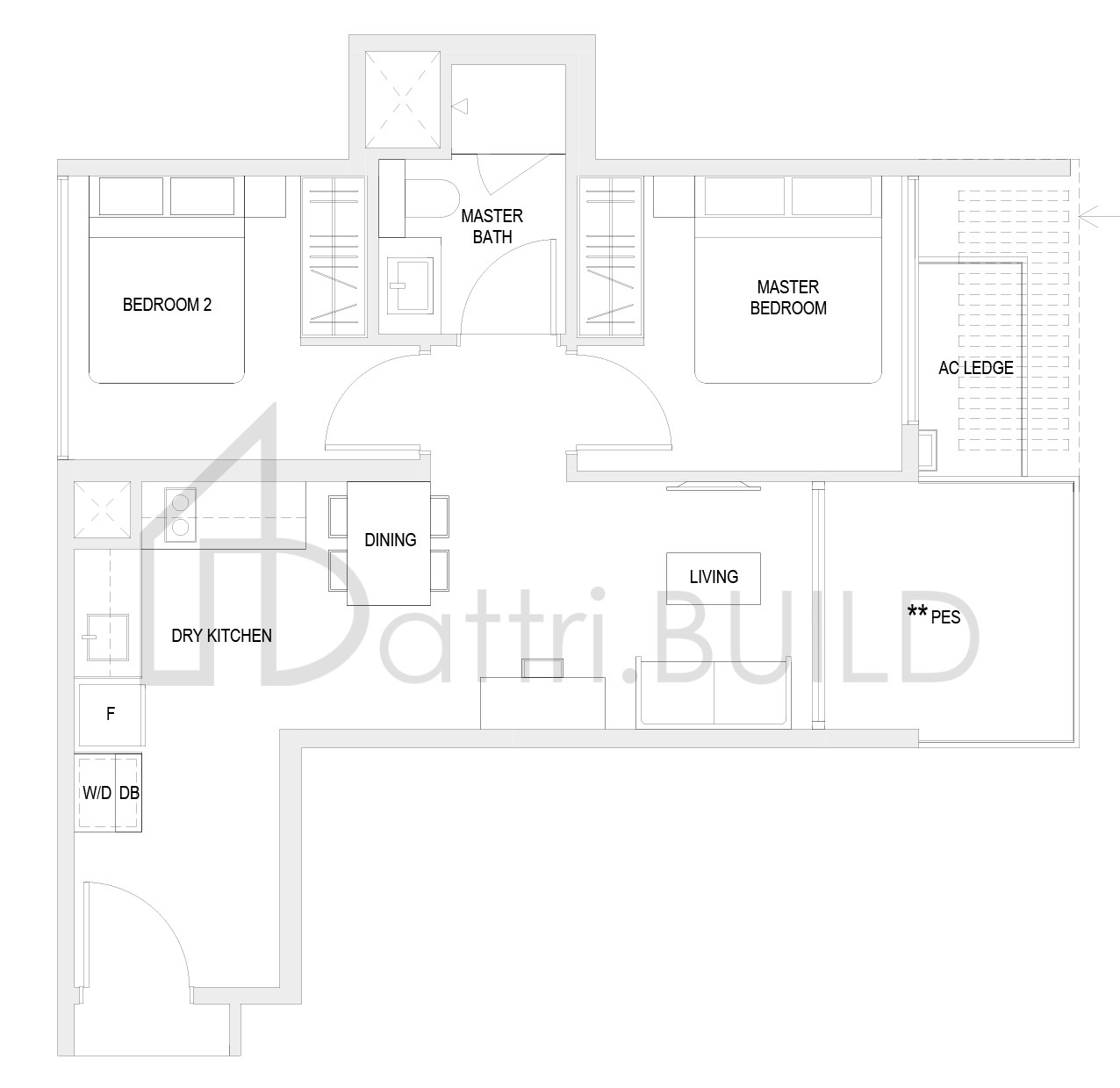THE VERANDAH RESIDENCES B4P floorplan (watermarked)