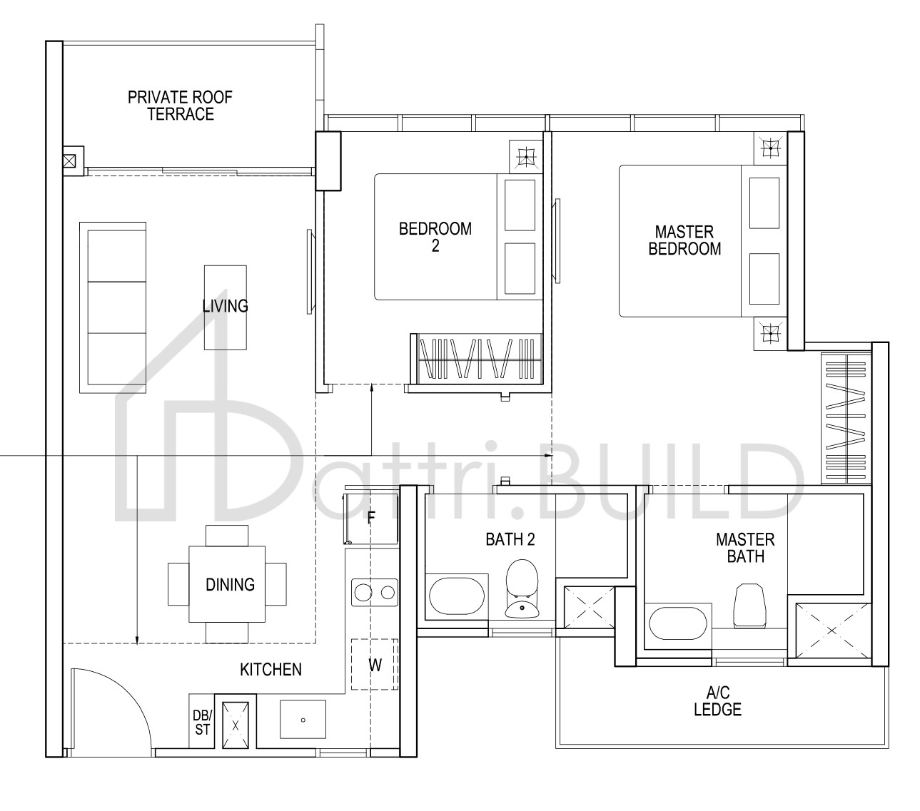 THE POIZ RESIDENCES S B1 floorplan (watermarked)
