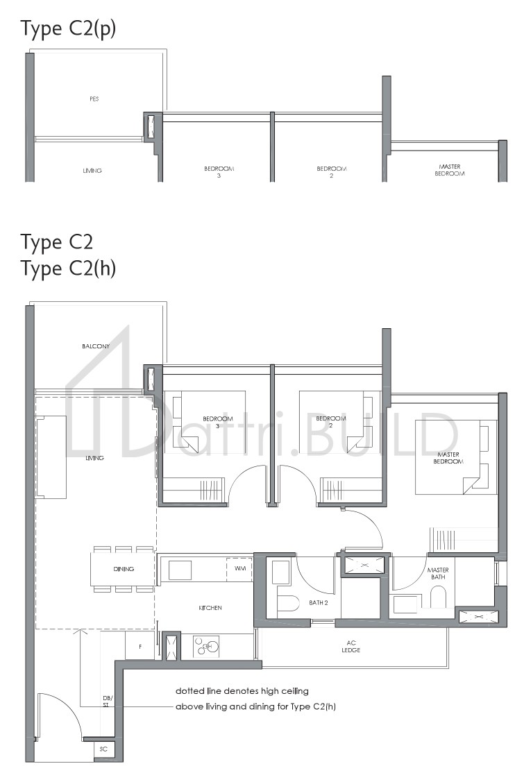 FOURTH AVENUE RESIDENCES C2 floorplan (watermarked)