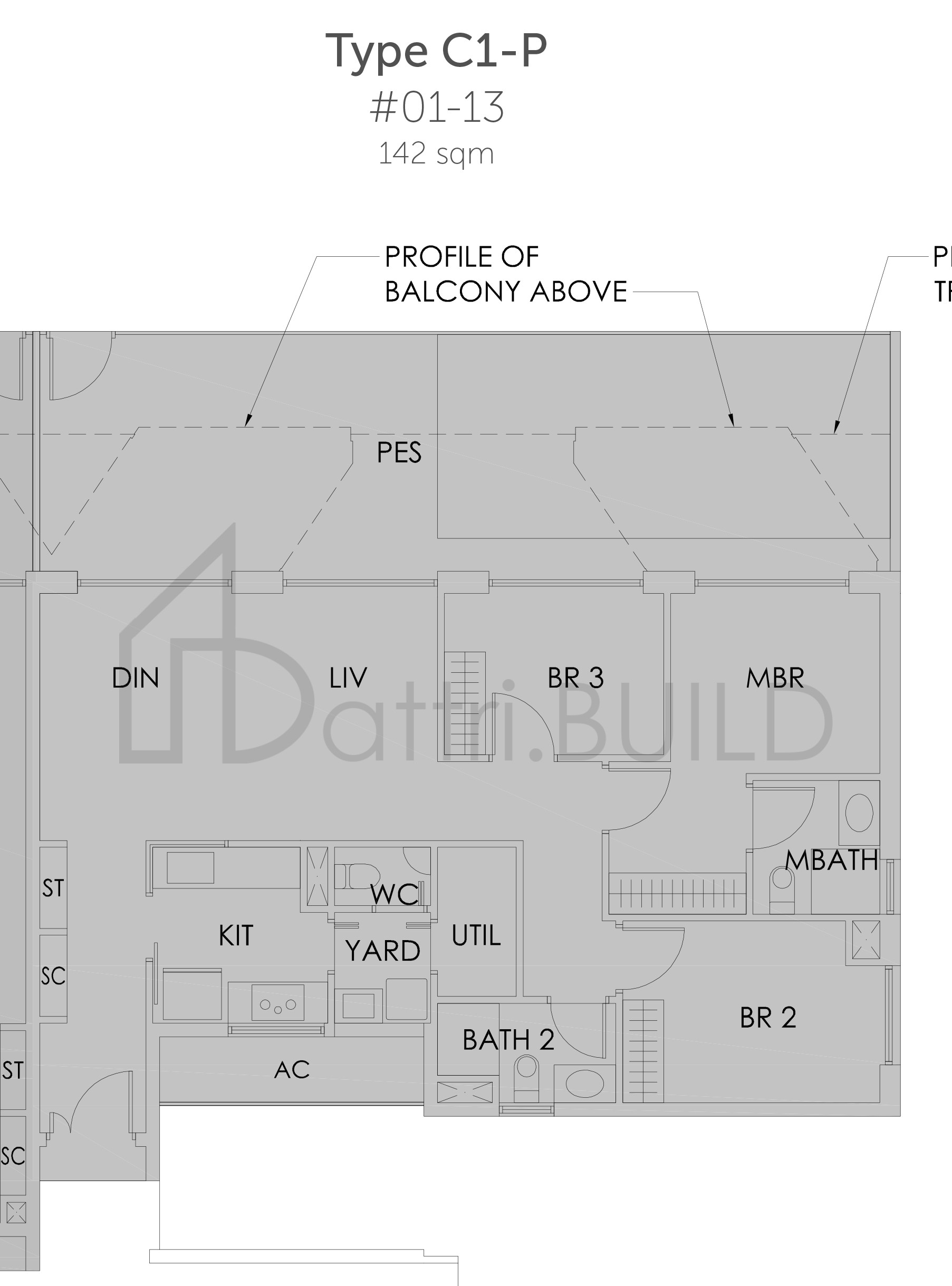 SKY HABITAT C1-P(142) floorplan (watermarked)