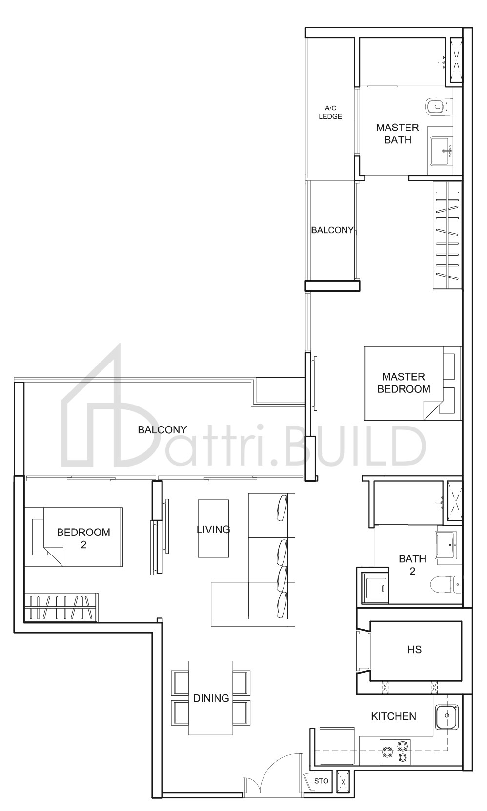 UBER 388 B5 floorplan (watermarked)