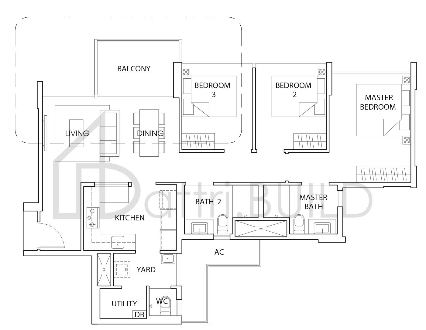 THE VALES B3 floorplan (watermarked)