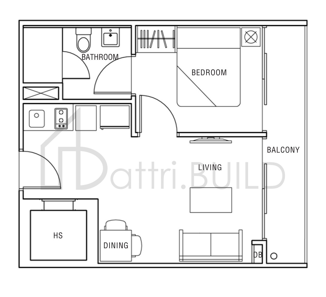 MELOSA A1 floorplan (watermarked)