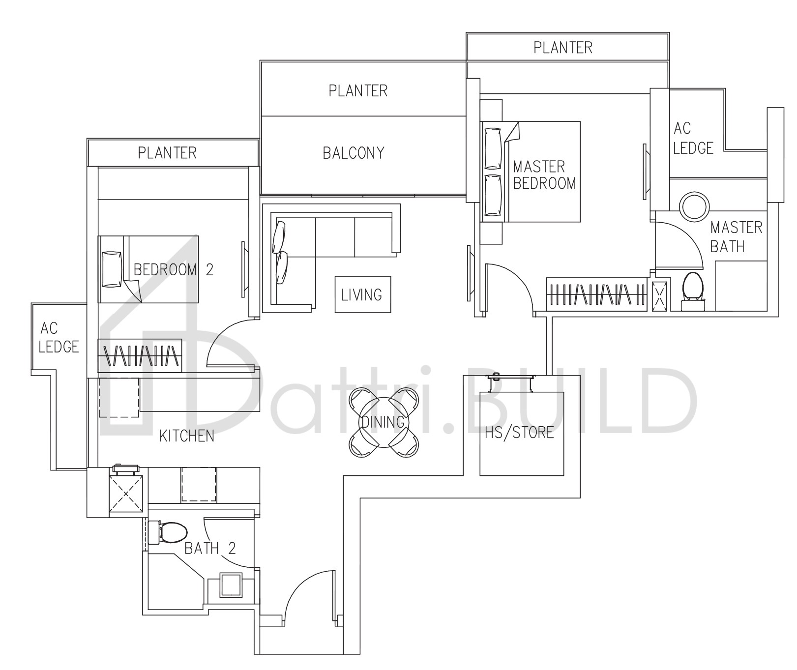 ASCENTIA SKY B1-3 floorplan (watermarked)
