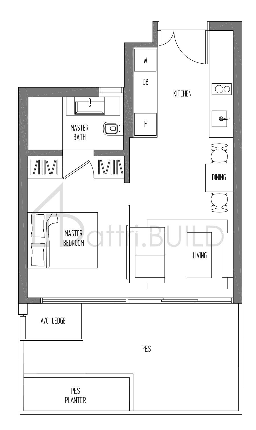 SENNETT RESIDENCE LA1G floorplan (watermarked)