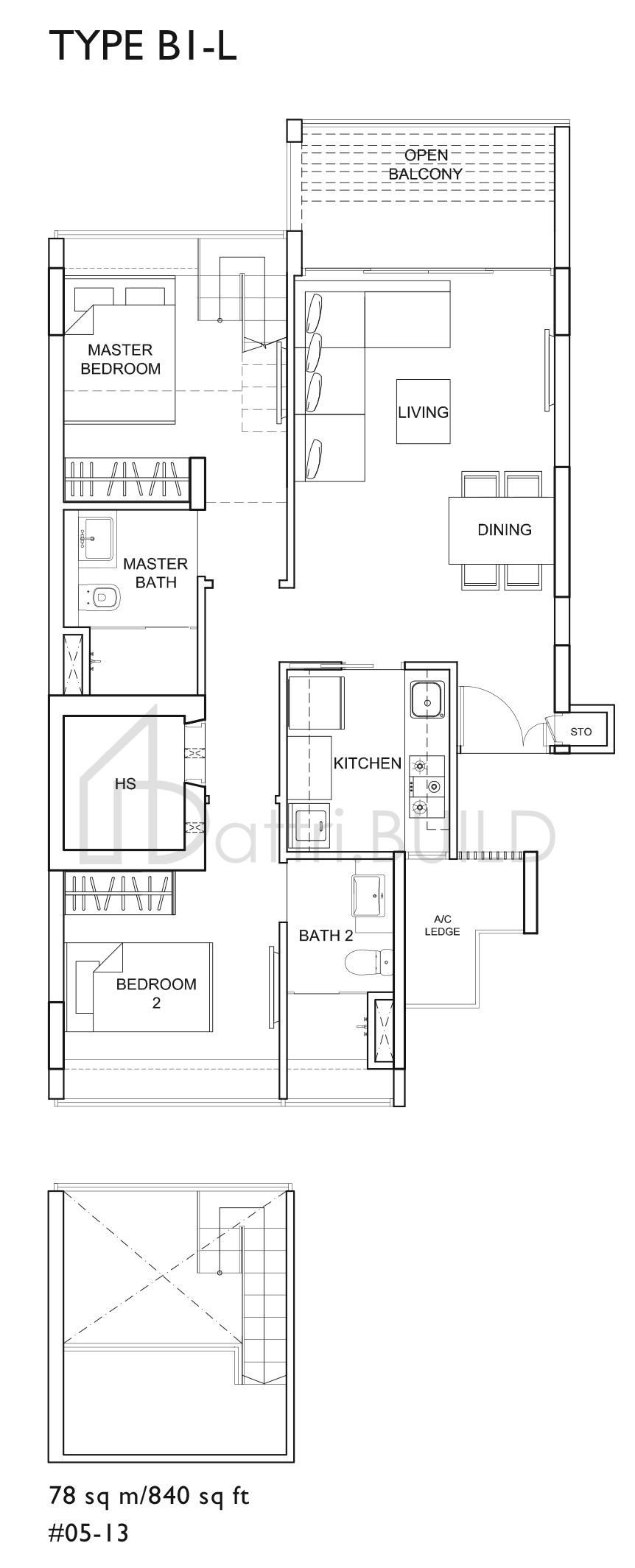 UBER 388 B1-L floorplan (watermarked)