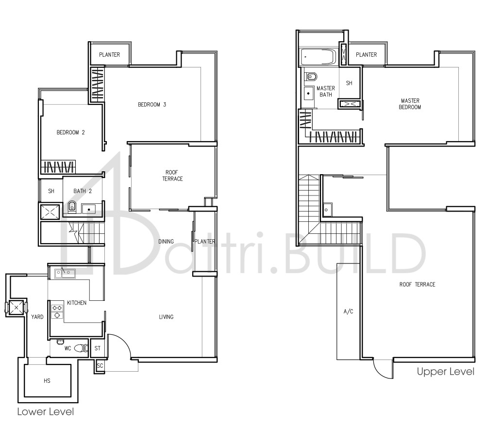 THE TRIZON PH8 floorplan (watermarked)